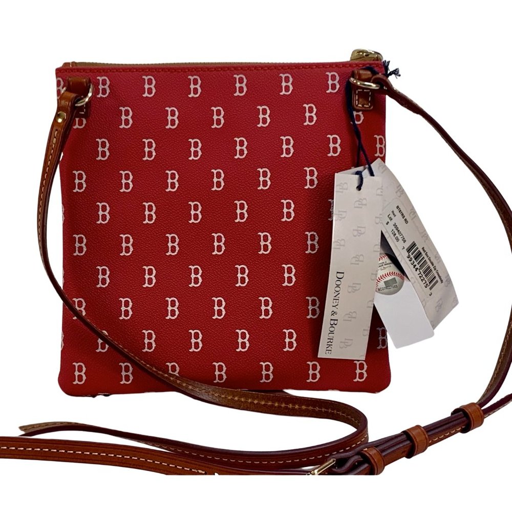 Dooney & Bourke Red Sox Double Zip Crossbody NWT - Picture 2 of 6